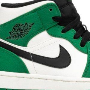 SOLD - Air Jordan 1 Mid 'Pine Green'